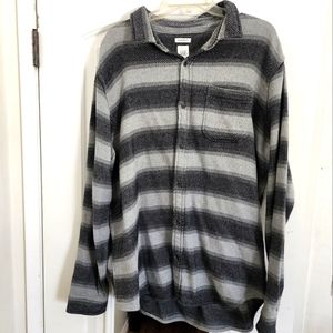 Mens XL thick button up